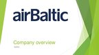 Презентация 'Airbaltic Company Overview', 6.