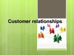 Презентация 'Customer Relationships', 1.