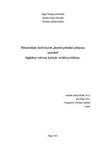 Реферат 'Izglītības reforma Latvijā - sociāla problēma', 1.