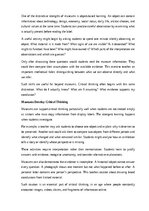 Эссе 'The role of museums in education', 5.