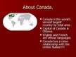 Презентация 'Canada', 2.