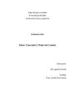 Эссе 'Filmas “Cīņas klubs” (“Fight club”) analīze', 1.