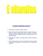 Реферат 'E vitamīns', 1.