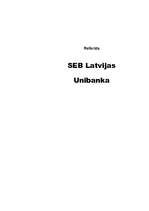 Реферат 'SEB Latvijas Unibanka', 1.