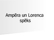 Презентация 'Ampēra un Lorenca spēks', 1.