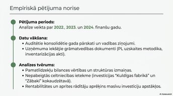 Презентация 'Pamatlīdzekļu uzskaite, kontrole un analīze uzņēmumā AS “Latvijas Finieris”', 8.
