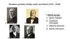 Презентация 'Zināmākās personas Latvijas vēsturē laika posmā no 13. gs. līdz 21. gs. sākumam', 9.