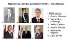 Презентация 'Zināmākās personas Latvijas vēsturē laika posmā no 13. gs. līdz 21. gs. sākumam', 14.