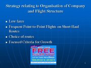 Презентация 'Ryanair Cost Leadership Position and Bussiness Strategy', 9.