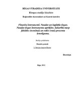 Конспект 'Finanšu instrumenti, naudas un kapitāla tirgus', 1.