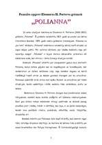 Эссе 'Pasaules apguve Eleonoras H.Porteres grāmatā "Polianna"', 2.