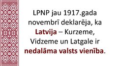 Презентация 'Latvijas ceļš uz neatkarību', 11.