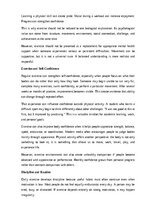 Эссе 'The benefits of daily exercise', 5.