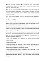 Эссе 'The benefits of daily exercise', 8.