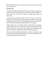 Эссе 'The benefits of daily exercise', 14.