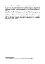 Эссе 'Can wealth buy happiness?', 2.