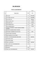 Образец документа 'SIA Inflekss - profit or loss statement + balance sheet (2012-2013)', 1.