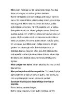 Конспект 'K.Skalbe "Milzis"', 3.