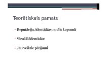 Реферат 'Latvijas reģionālo augstskolu vizuālās identitātes elementu saistība ar studentu', 65.