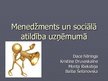 Презентация 'Menedžments un sociālā atildība uzņēmumā', 2.