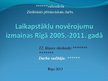 Реферат 'Laikapstākļu novērojumu izmaiņas Rīgā 2005.-2011.gadā', 36.