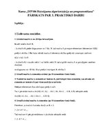 Образец документа 'Masīvi un to pielietojums', 1.