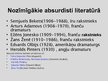 Презентация 'Absurda literatūra Latvijā un pasaulē', 5.