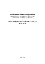 Реферат 'Atklāj Latviju caur garšu un stāstiem', 1.