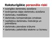 Презентация 'Personāla riski', 15.