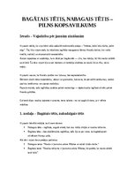 Конспект 'Bagātais tētis, nabagais tētis grāmatas kopsavilkums', 1.