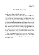 Конспект 'Water life cycle – diagram report', 1.