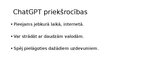 Презентация 'Kas ir ChatGPT?', 7.