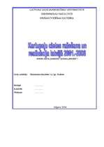 Реферат 'Kartupeļu cietes ražošana un realizācija Latvijā 2001.-2006.gadā', 1.