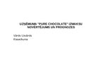 Реферат 'Uzņēmuma "PURE CHOCOLATE" izmaksu novērtējums un prognozes', 23.