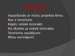 Презентация 'Aktuāla sabiedrības problēma - terors', 2.