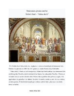 Эссе 'Renesanses gleznas "Atēnu skola" analīze', 1.