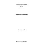 Конспект 'Transporta loģistika', 1.