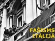Презентация 'Fašisms Itālijā', 1.