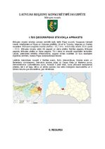Реферат 'Latvijas reģionu konkurētspējas izpēte  Mārupes novads', 1.