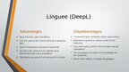 Презентация 'Comparison of Linguee (DeepL), CafeTran Espresso and OmegaT', 2.