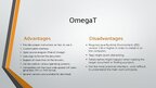 Презентация 'Comparison of Linguee (DeepL), CafeTran Espresso and OmegaT', 6.