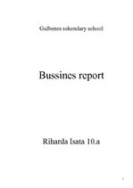 Бизнес план 'Business Report', 1.