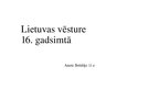 Презентация 'Lietuvas vēsture', 1.