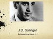 Презентация 'J.S.Salinger', 1.