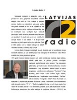 Реферат 'Latvijas Radio 2', 1.