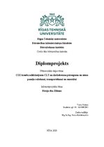 Дипломная 'CO2 izmešu salīdzinājums CLT un dzelzsbetona pārseguma un sienu paneļu ražošanai', 1.