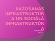Презентация 'Ražošanas infrastruktūra un sociālā infrastruktūra', 1.