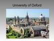 Конспект 'University of Oxford', 27.