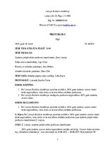 Образец документа 'Protokols un vēstule', 1.