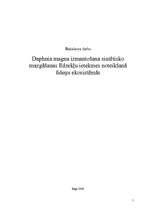 Реферат 'Daphnia magna izmantošana sintētisko mazgāšanas līdzekļu ietekmes noteikšanā ūde', 1.